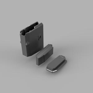 AR-15 5RD Mag (flush with Receiver)