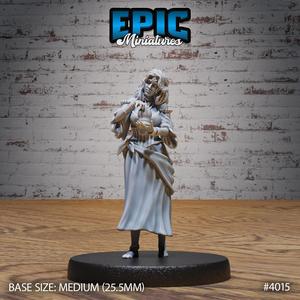 Villager Fortune Teller ‧ DnD Miniature ‧ Tabletop Miniatures ‧ Gaming Monster ‧ 3D Model ‧ RPG ‧ DnDminis ‧ STL FILE