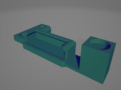 Voron 2.4 Brush holder & Poop Pad