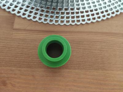 RD 40x1/7" to HEPA AMBU HME single filter adapter