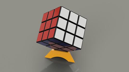 Rubik's cube stand