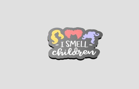 "I Smell Children" Hocus Pocus Wall Art