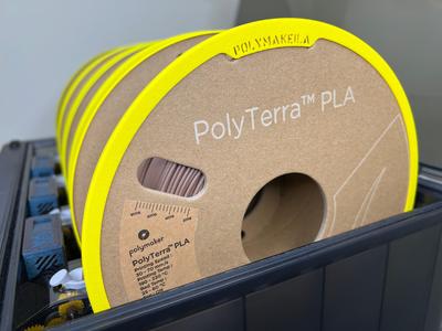 POLYMAKER PolyTerra Bambu Lab AMS Cardboard Spool Adapter Ring