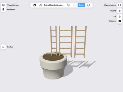 Plant support Ladder
