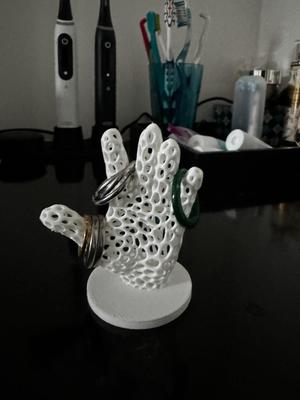 Jewelry Hand Voronoi