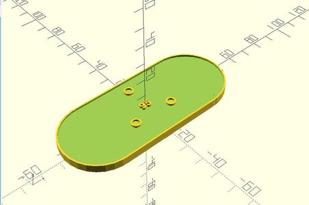 Warhammer/Wargaming Pill-Shaped Bases - with magnets - customizable