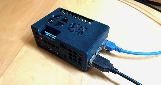 Case for a Raspberry Pi 4b + Waveshare POE HAT B or C