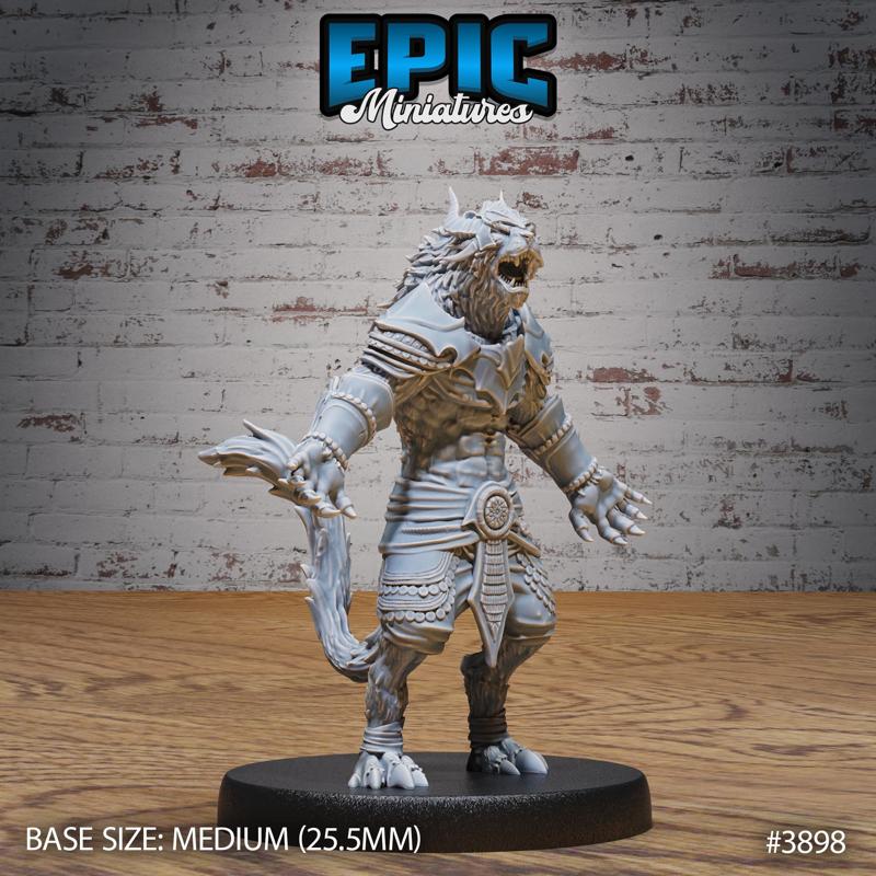 Rakshasa Turned Hands ‧ DnD Miniature ‧ Tabletop Miniatures ‧ Gaming Monster ‧ 3D Model ‧ RPG ‧ DnDminis ‧ STL FILE