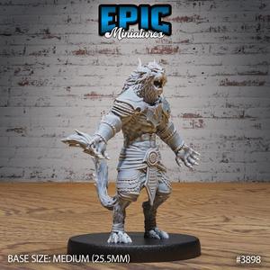 Rakshasa Turned Hands ‧ DnD Miniature ‧ Tabletop Miniatures ‧ Gaming Monster ‧ 3D Model ‧ RPG ‧ DnDminis ‧ STL FILE
