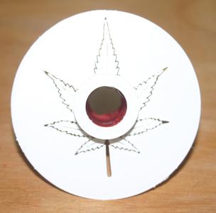 Cannabis leaf