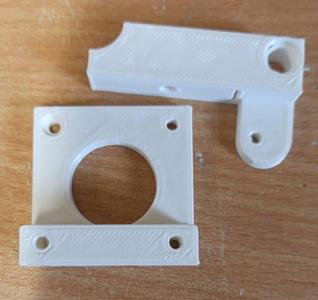 Anet a8 reverse extruder frame