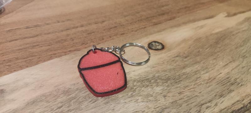 Kamado keychain