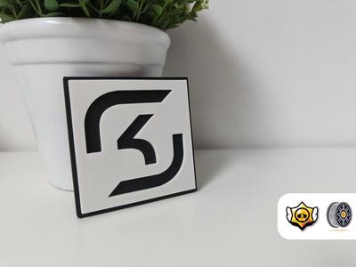 SK Gaming Logo | Brawl Stars Esport Display Plaque
