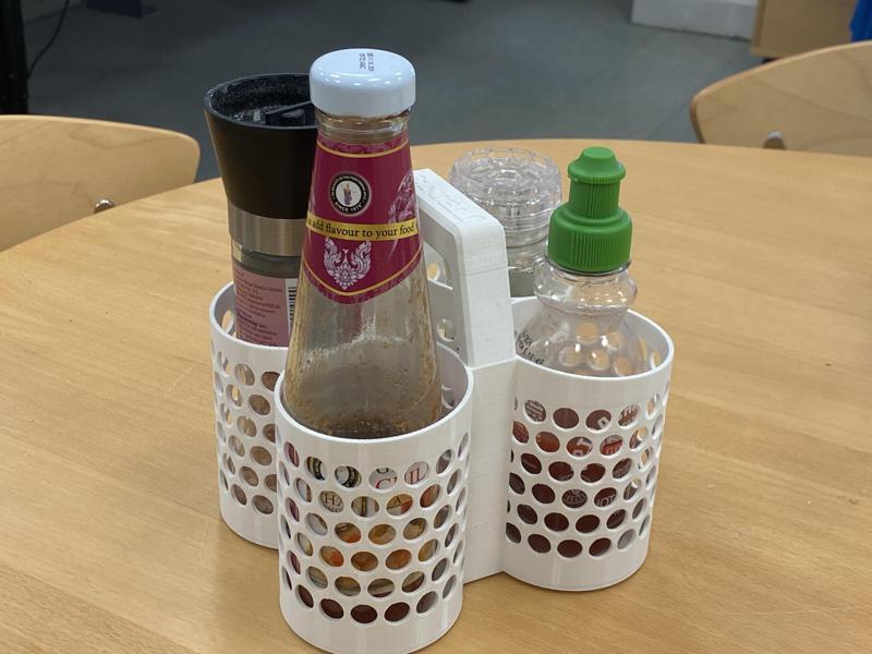 Spice and condiment caddy