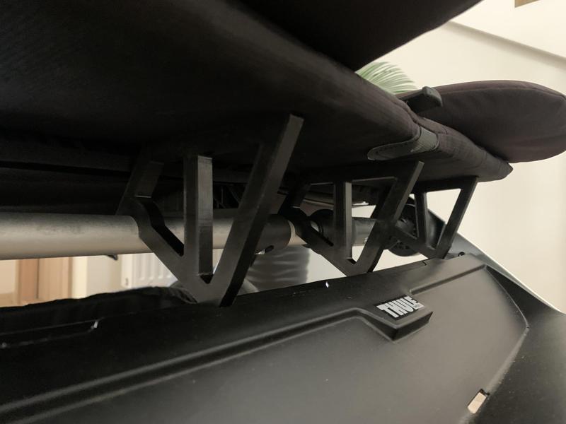 Thule Urban Glide 2 double stroller foot support