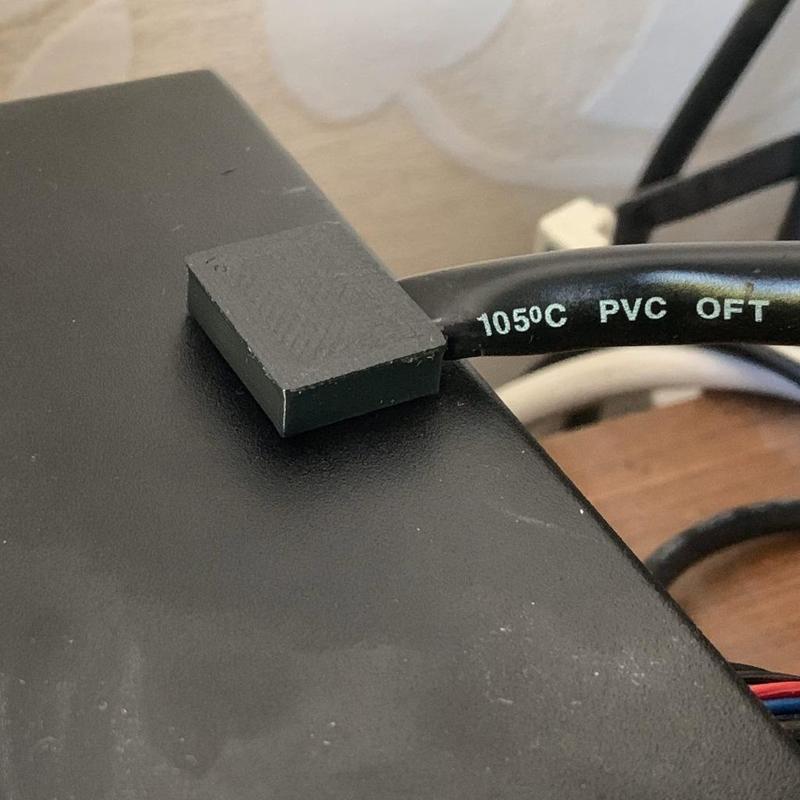 Anycubic Mega S Hotbed Cable Cover