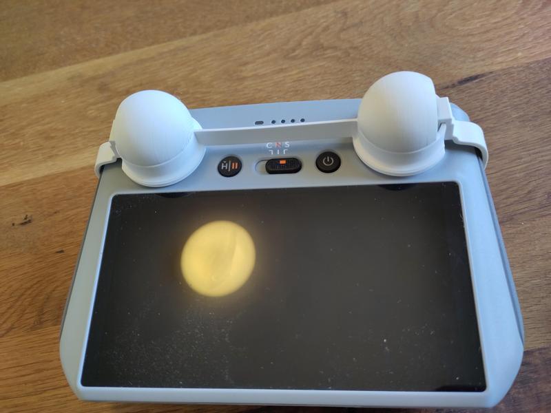 DJI Smart Controller - Remote RC - Stick Protector - fusion360 - glueless