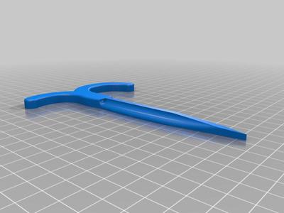 Sump Pump hose stake