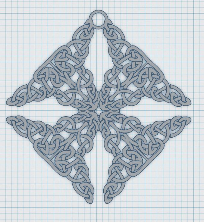 Celtic Snowflake 18