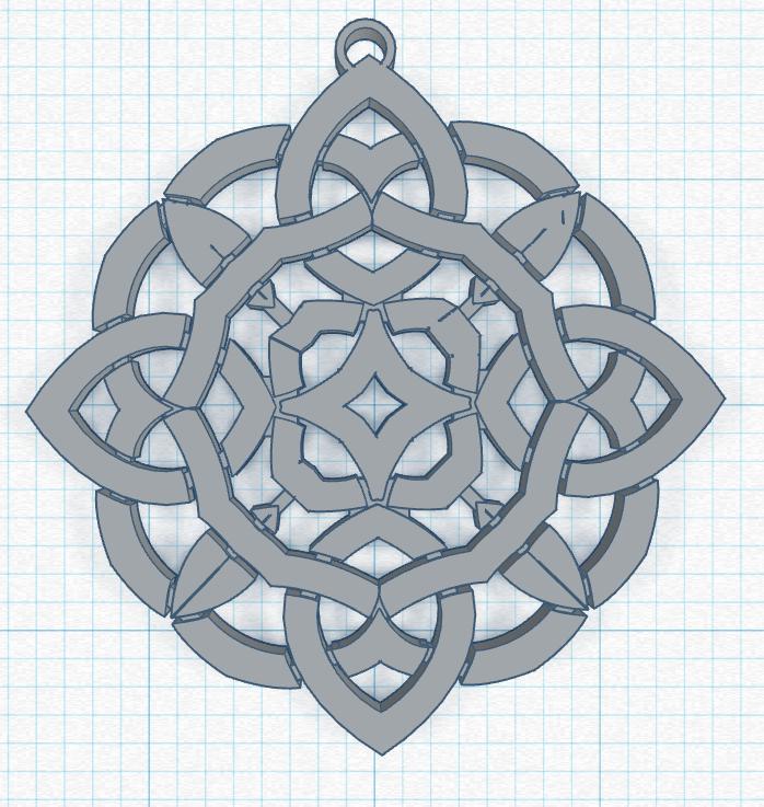 Celtic Snowflake 06