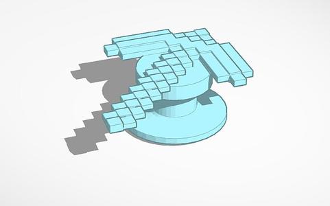 Minecraft pickaxe jibbit