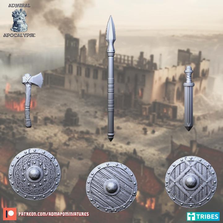 Norse Raid Weapons & Shields Vol.1 (pre-supported)