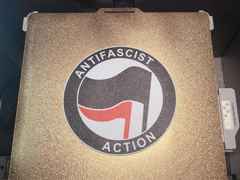 Antifascist Action Poster / Logo