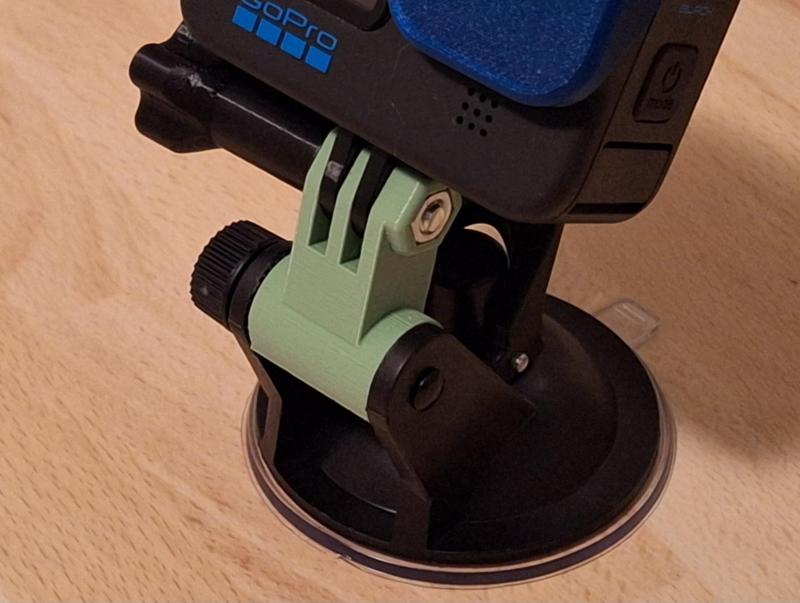 GoPro suction cup mount