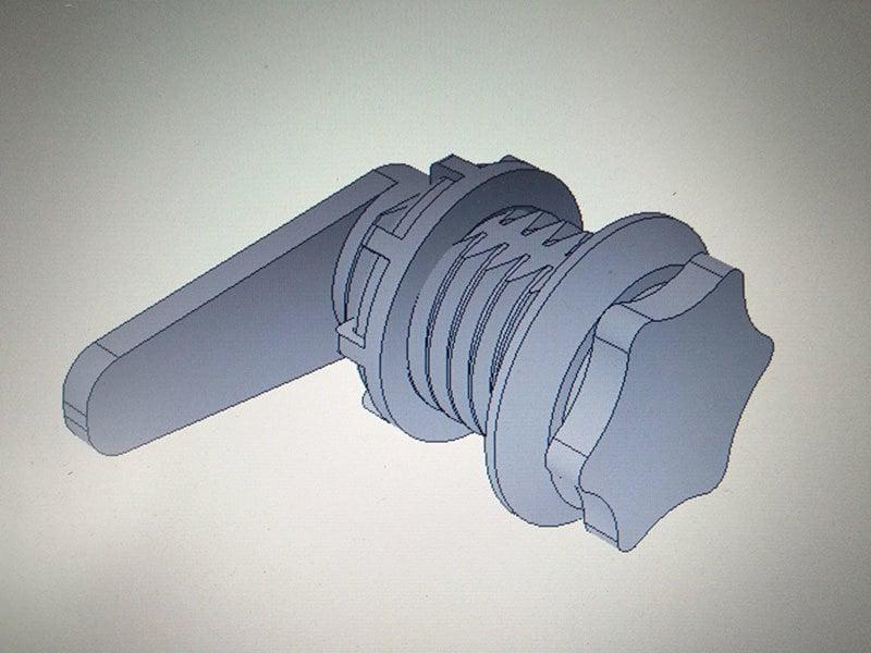 Simple arcade door lock
