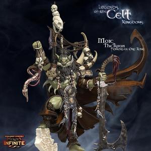 Moric The Tyran Fomorian Orc King