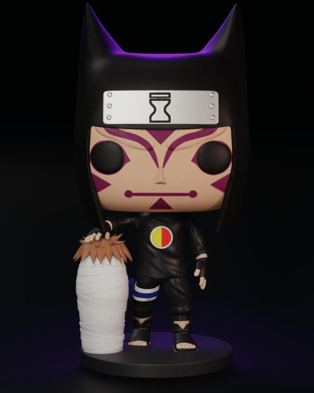 Kankuro – Naruto – Funko Pop 3D STL