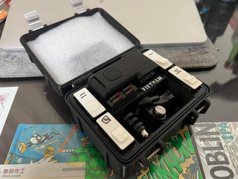 GoPro Case for GoPro 9/10/11/12 - 4Batteries - NewModel
