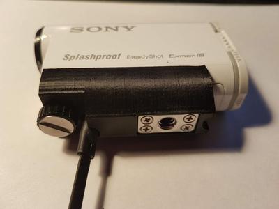 Sony AS200V Tripod mount with audio out
