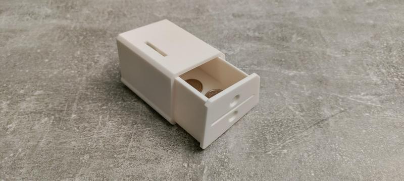 Piggy-Bank Drawer - No Supports
