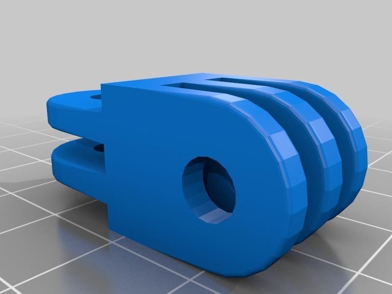 GoPro Mount Rotated Double and Triple Mount