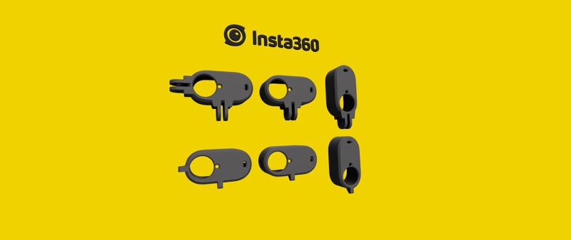 Insta 360 GO3S camera mount for FPV drones
