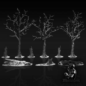 Lithuanian Forest Terrain - x 9 terrain pieces