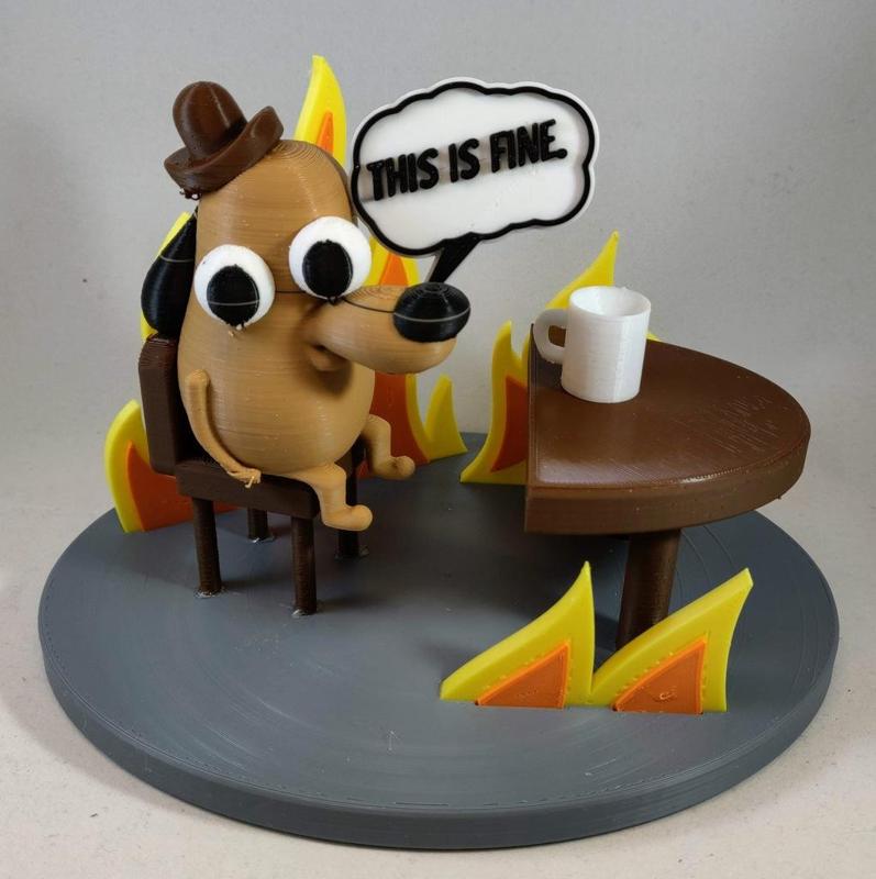 This is fine dog - MMU