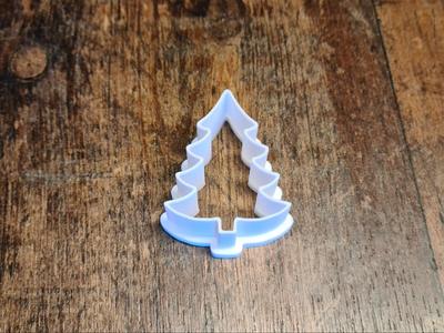 Christmas tree cookie cutter small