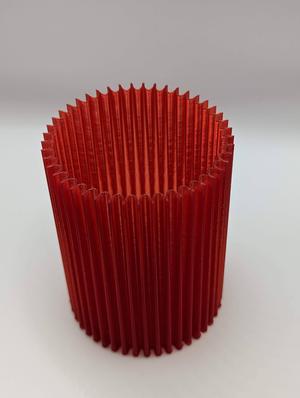Beer cozy, flexible by design