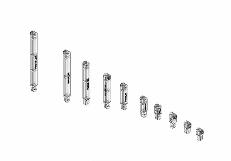 Gopro Arm connectors set