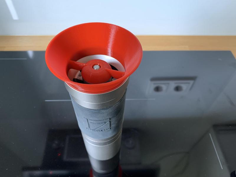 Filling funnel for 1ZPresso JX-Pro coffee / espresso grinder