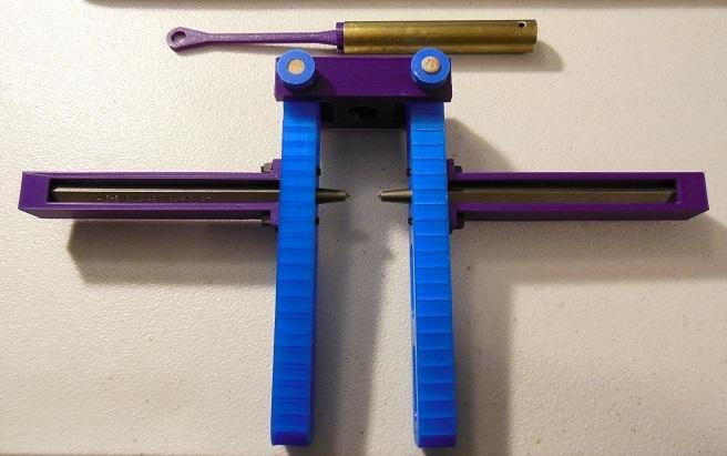 Linear Magnetic Piston Center Punch Crimping Tool for 1/2 diameter Brass Tubes