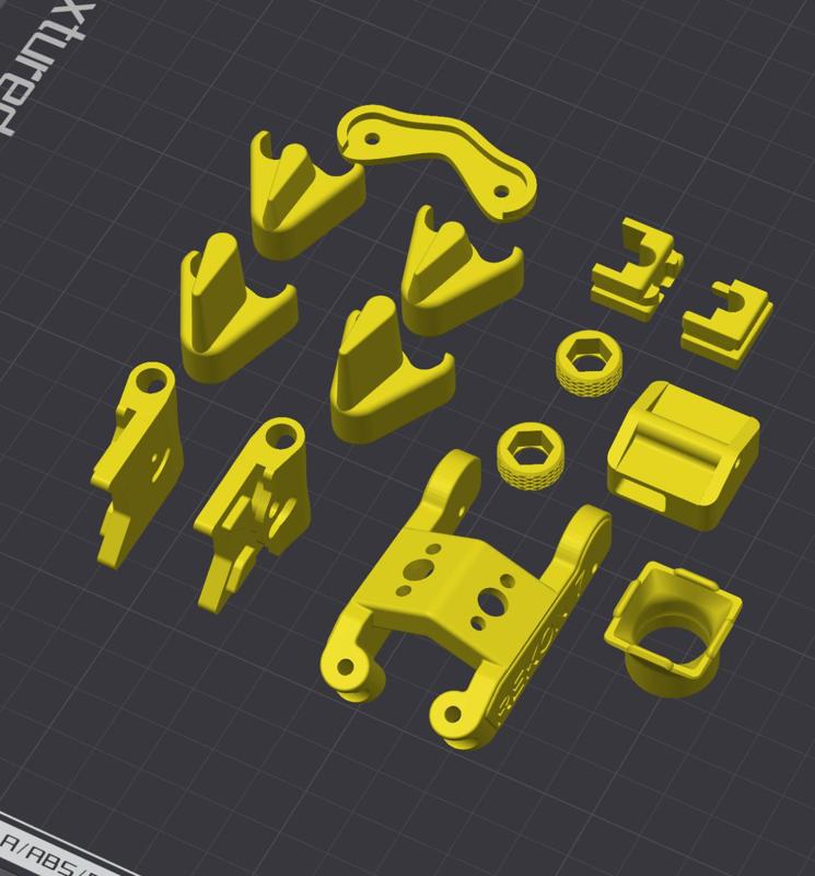 HGLRC Rekon 7 complete TPU Parts