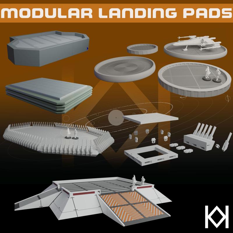 Modular Landing Pads Core Set