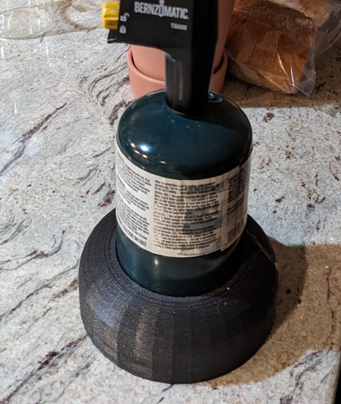 Base for Propane Bottles and Torches