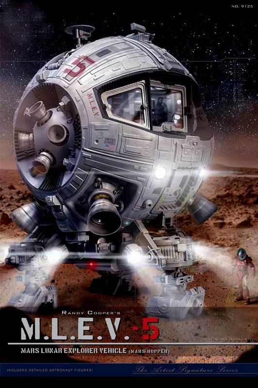 MLEV Mars Lander Extraterrestrial Vehicle, Mars Hopper