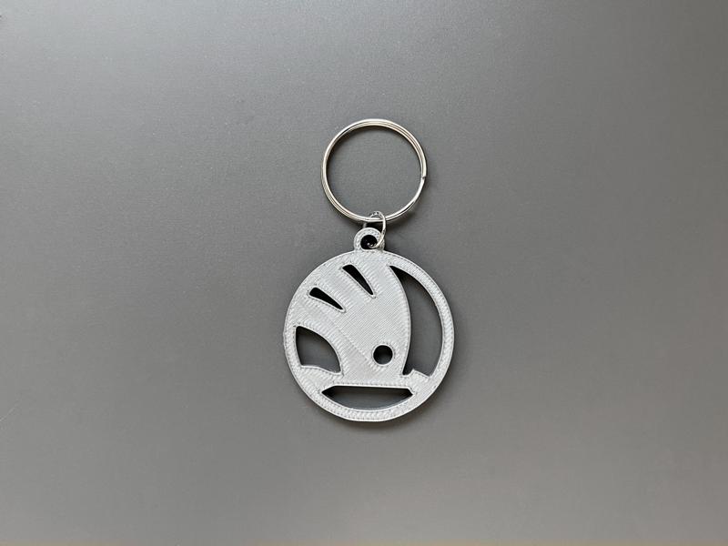 Skoda keychain