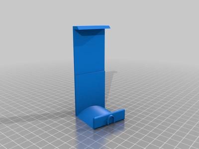 Colgador Auriculares/ headphone hanger (compatible estanteria LACK IKEA)
