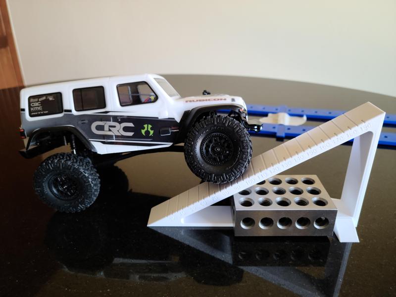 Micro RC Articulation Ramp with Measurement Markings